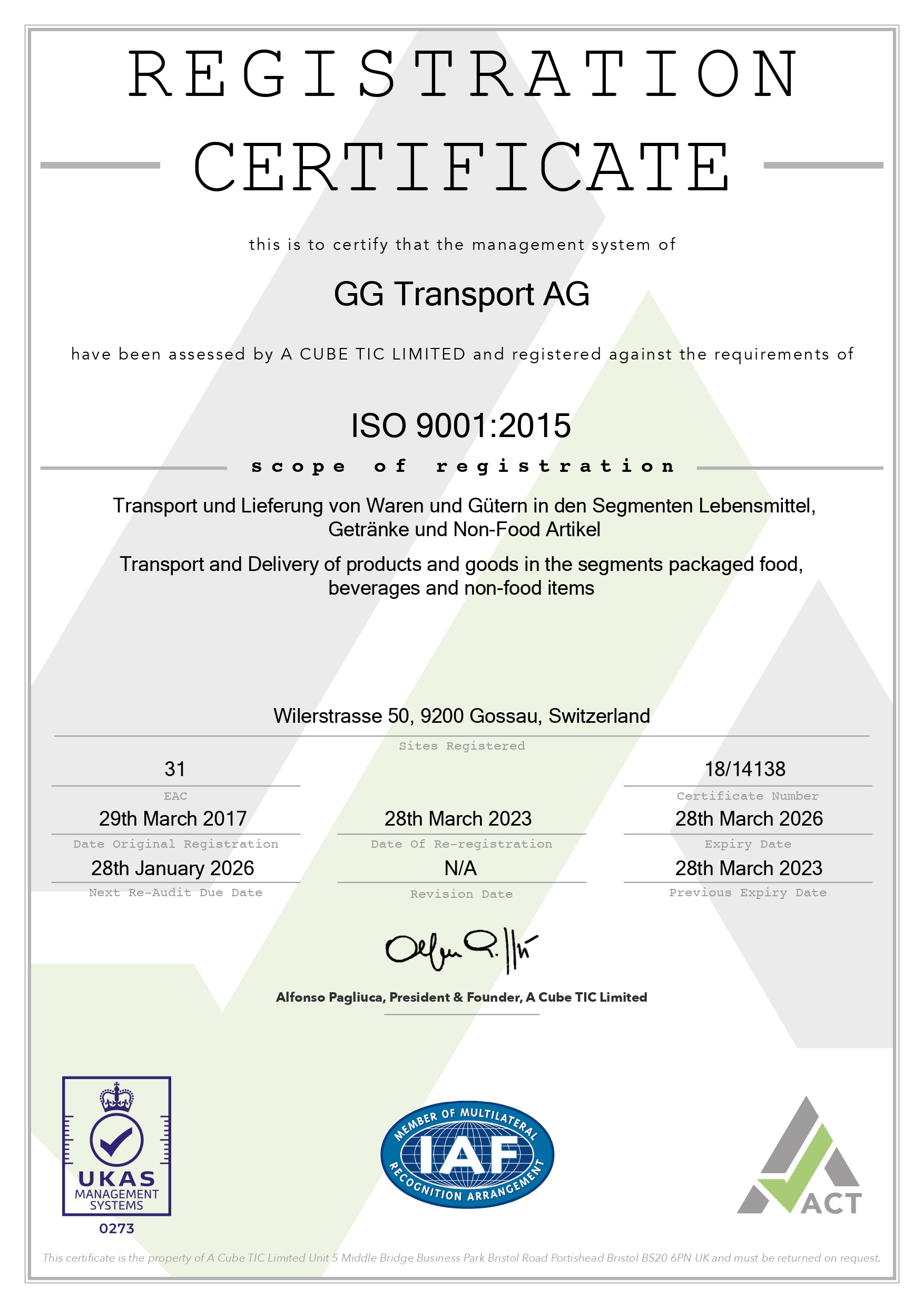 ISO 9001:2015